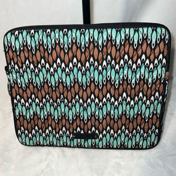 Vera Bradley Multicolor Geometric Tablet eReader Sleeve with Matching Wallet - Picture 6 of 10